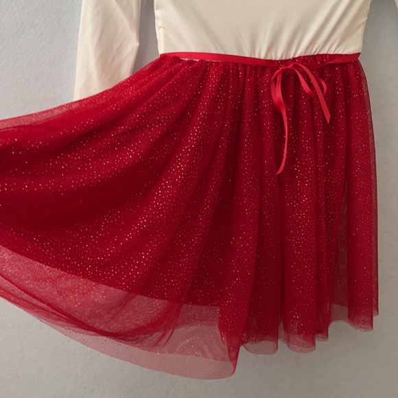 Lilt LongSlv Unicorn Sparkle Sequin & Tulle Dress - Picture 9 of 12